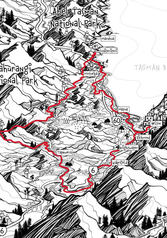 A flexible 200 km Great Taste Trail cycling route showing off the best of food and wine in the Tasman area.