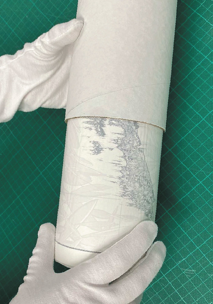 Maps posted with care to anywhere in the world