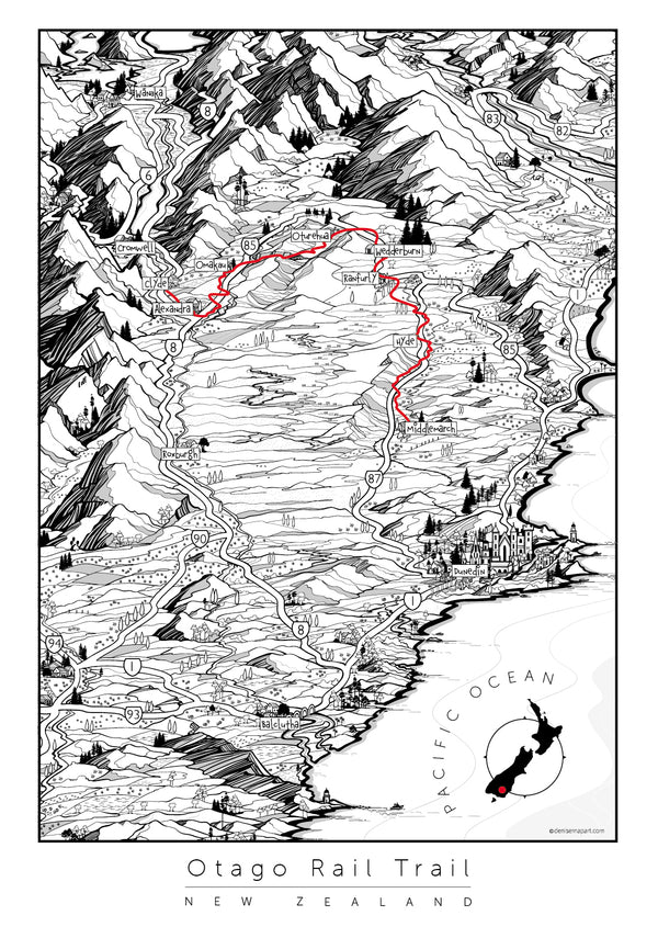 Otago Rail Trail in Southland is a 152 kilometres of easy gradient trail on New Zealand's most famous Cycle Trail. 